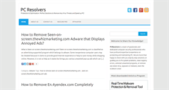 Desktop Screenshot of pcresolvers.com